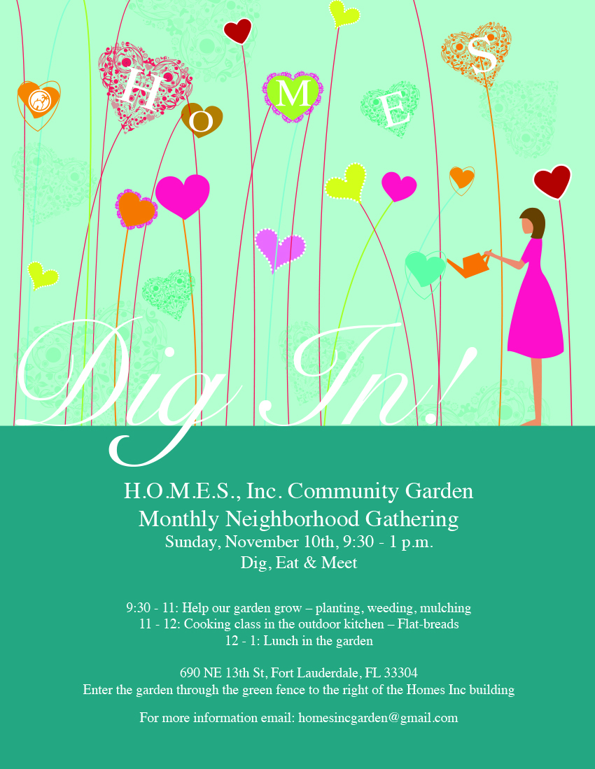 Dig, Eat, and Meet – A Community Garden Event